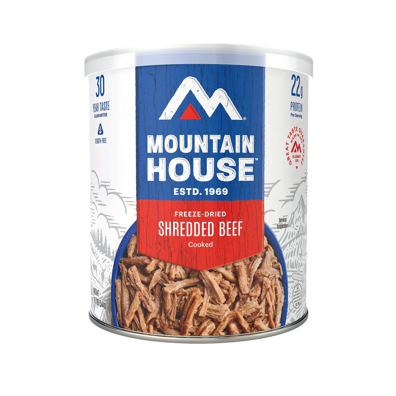 Mountain House Shredded Beef #10 Can 5 Mountain House Shredded Beef #10 Can - Image 3