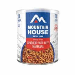 Mountain House Spaghetti With Beef Marinara #10 Can