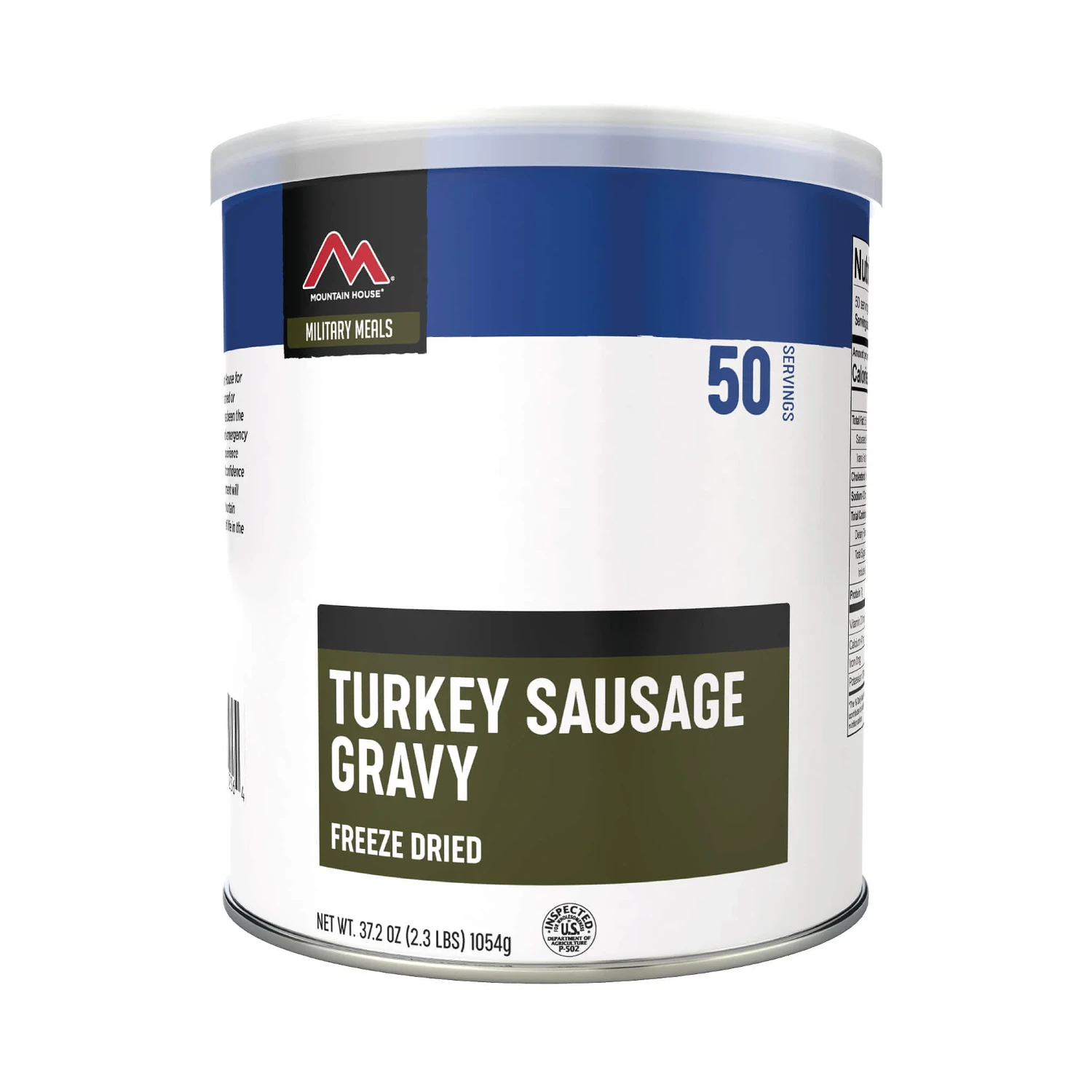 Mountain House Turkey Sausage Gravy - Military #10 Can 3 Mountain House Turkey Sausage Gravy - Military #10 Can
