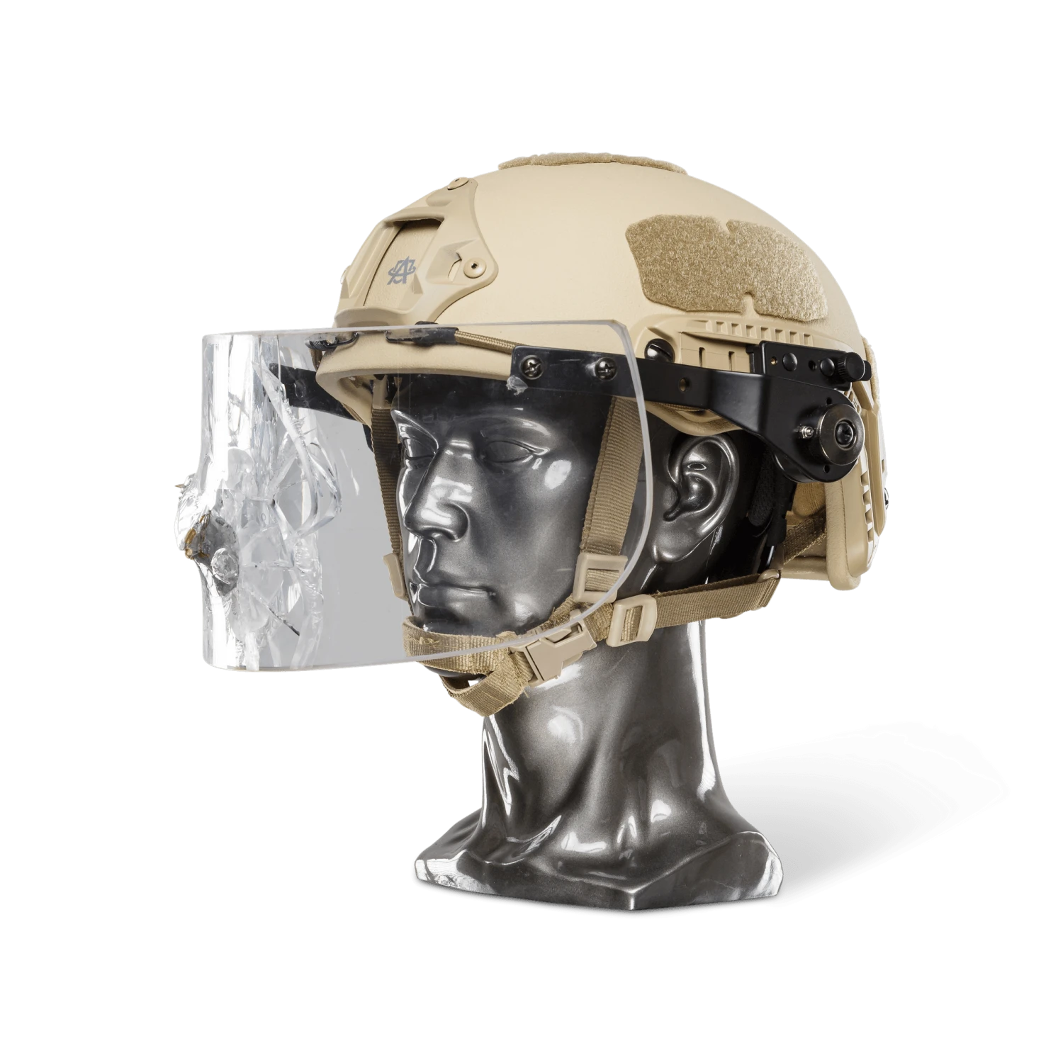 Texas IIIA+ Ballistic Face Shield | Fits All Helmets With ARC 7 Texas IIIA+ Ballistic Face Shield | Fits All Helmets With ARC - Image 5