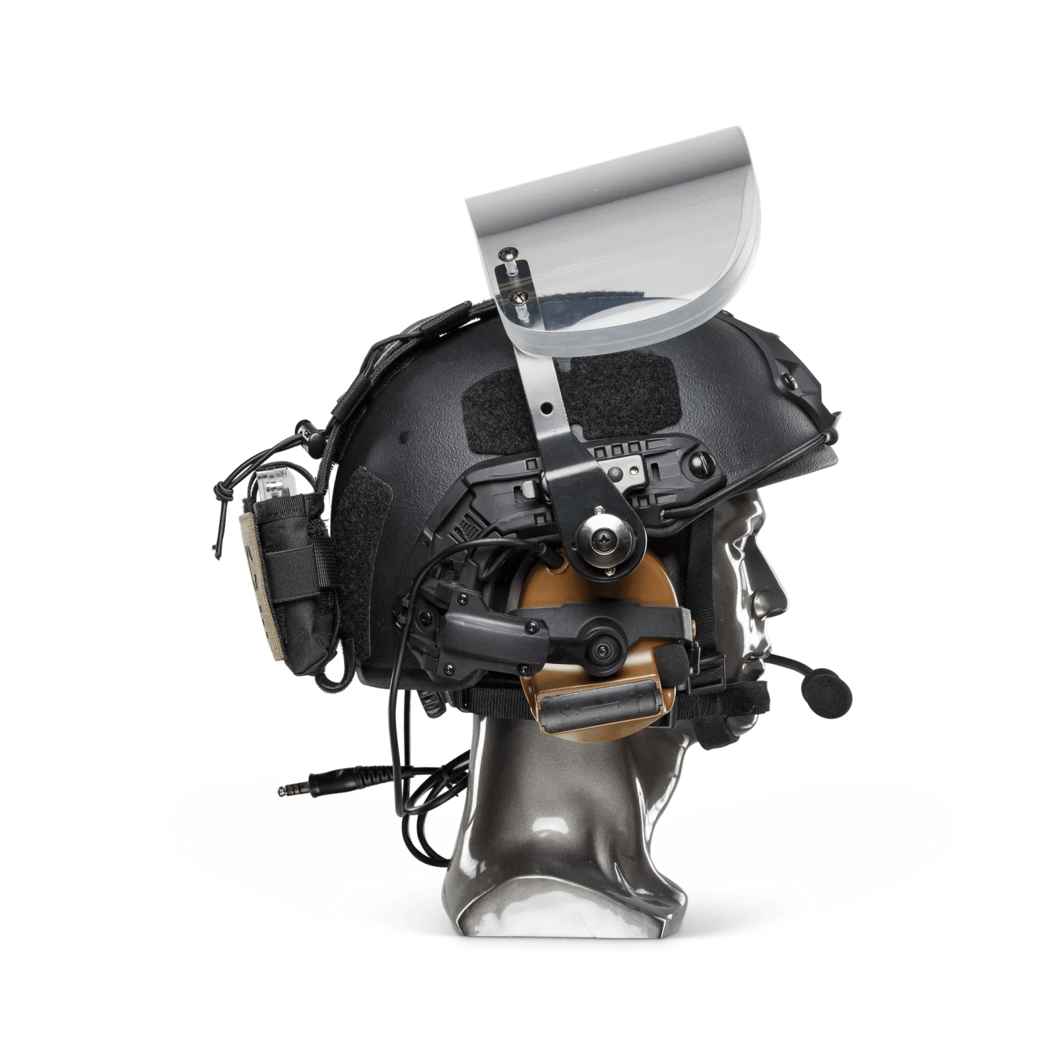 Texas IIIA+ Ballistic Face Shield | Fits All Helmets With ARC 9 Texas IIIA+ Ballistic Face Shield | Fits All Helmets With ARC - Image 7