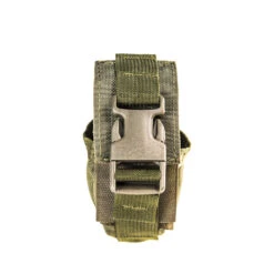 High Speed Gear Frag Grenade Pouch | Silent Operation | Made In USA -Tactical Equipment od green high speed gear frag grenade pouch 2