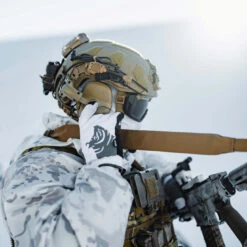 Princeton Tec Switch RGB MPLS | 10 Lumens | 36 Hours -Tactical Equipment operator in combat overwhite wearing helmet mounted princeton tec switch rgb mpls