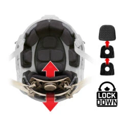 Ops-Core FAST SF Gen 2 Helmet | 15% Lighter W/ NIJ IIIA Protection & New FLEX Retention 15 Ops-Core FAST SF Gen 2 Helmet | 15% Lighter W/ NIJ IIIA Protection & New FLEX Retention -Tactical Equipment ops core fast sf gen 2 helmet lockdown liner
