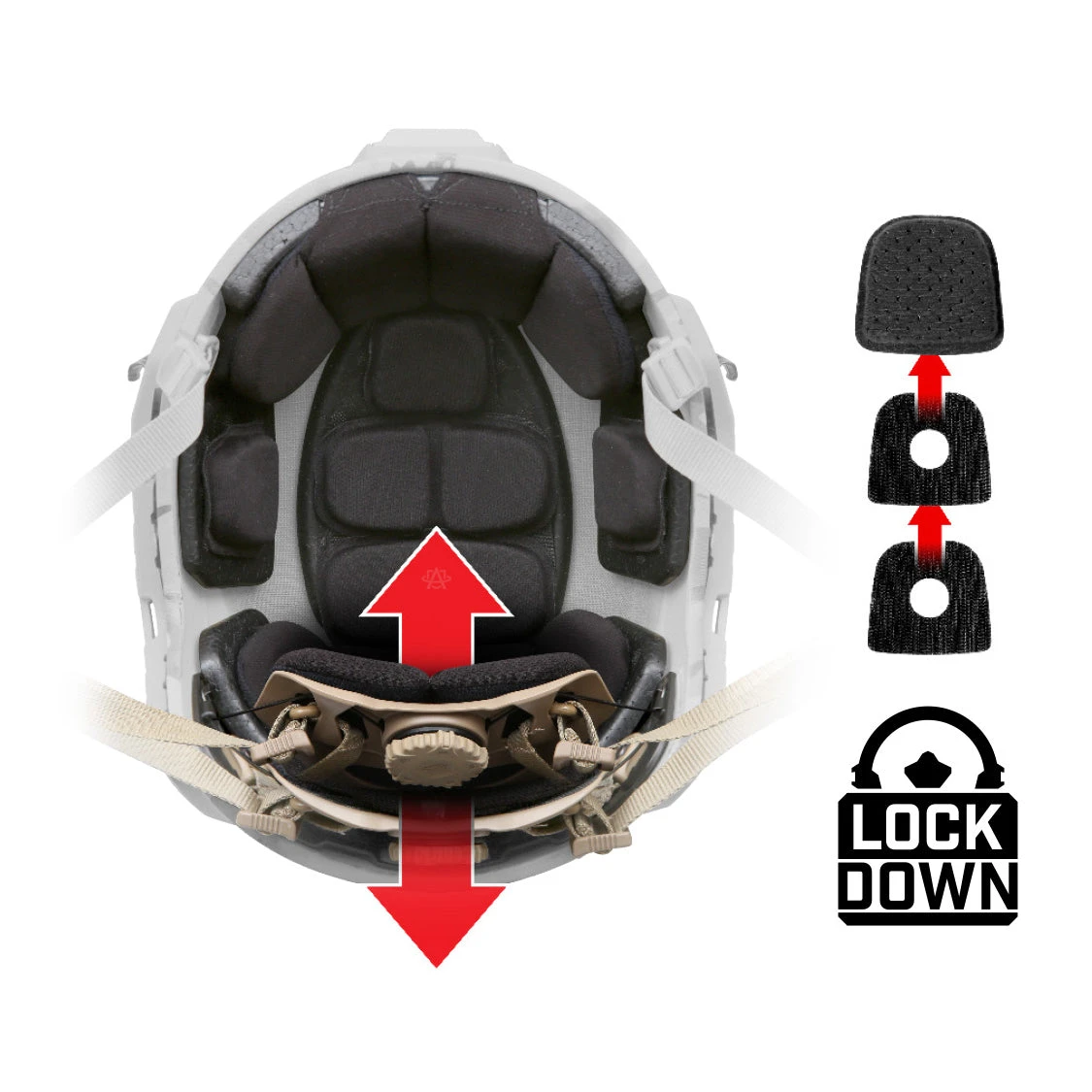 Ops-Core FAST SF Gen 2 Helmet | 15% Lighter W/ NIJ IIIA Protection & New FLEX Retention 9 Ops-Core FAST SF Gen 2 Helmet | 15% Lighter W/ NIJ IIIA Protection & New FLEX Retention - Image 7