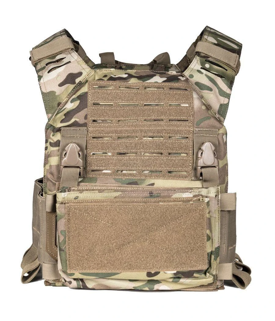 QRF Low Visibility Minimalist Plate Carrier With Armor Plates 9 QRF Low Visibility Minimalist Plate Carrier With Armor Plates - Image 7