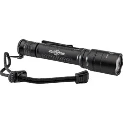 SureFire EDCL2-T | 1,200 Lumens 11 SureFire EDCL2-T | 1,200 Lumens -Tactical Equipment surefire edcl2 t side view right angle black with lanyard