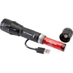 SureFire FURY IntelliBeam Dual Fuel | 1,500 Lumens -Tactical Equipment surefire fury intellibeam dual fuel 18650 battery and battery cap with charger
