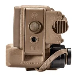 SureFire HL1 | Tactical Helmet Light With IFF & 48hr Runtime 14 SureFire HL1 | Tactical Helmet Light With IFF & 48hr Runtime -Tactical Equipment surefire hl1 helmet light multi use high performance led helmet light tan side view left
