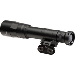 SureFire M640DFT-PRO Turbo Scout Light Pro | Dual-Fuel | 100,000 Candela -Tactical Equipment surefire m640dft pro turbo series 6 volt dual fuel scout light pro weaponlight black side angle left rear