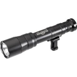 SureFire M640DFT-PRO Turbo Scout Light Pro | Dual-Fuel | 100,000 Candela -Tactical Equipment surefire m640dft pro turbo series 6 volt dual fuel scout light pro weaponlight black side angle left top