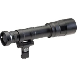 SureFire M640DFT-PRO Turbo Scout Light Pro | Dual-Fuel | 100,000 Candela -Tactical Equipment surefire m640dft pro turbo series 6 volt dual fuel scout light pro weaponlight black side angle right rear