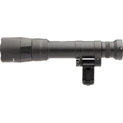 SureFire M640DFT-PRO Turbo Scout Light Pro | Dual-Fuel | 100,000 Candela -Tactical Equipment surefire m640dft pro turbo series 6 volt dual fuel scout light pro weaponlight black side view left