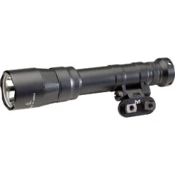 SureFire M640DFT-PRO Turbo Scout Light Pro | Dual-Fuel | 100,000 Candela -Tactical Equipment surefire m640dft pro turbo series 6 volt dual fuel scout light pro weaponlight black side view left bottom