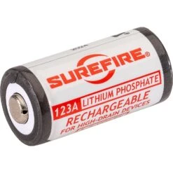 SureFire SFLFP123 Batteries -Tactical Equipment surefire sflfp123 lithium iron phosphate rechargeable batteries charger single battery