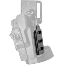 SureFire V98 MasterFire Pro PALS Rail -Tactical Equipment surefire v98 masterfire pro pals rail black right side angle mounted to holster