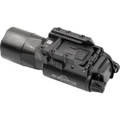 SureFire X300U-A WeaponLight | 1000 Lumens -Tactical Equipment surefire x300u a weaponlight black side angle left top