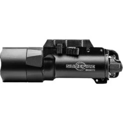 SureFire X300U-A WeaponLight | 1000 Lumens -Tactical Equipment surefire x300u a weaponlight black side view left