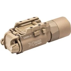 SureFire X300U-A WeaponLight | 1000 Lumens -Tactical Equipment surefire x300u a weaponlight tan side angle right rear