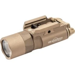 SureFire X300U-B WeaponLight | 1,000 Lumens -Tactical Equipment surefire x300u b weaponlight tan side angle left