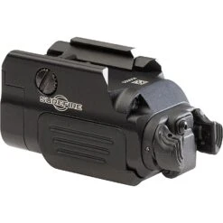 SureFire XR1-A WeaponLight | 800 Lumens | Made In USA -Tactical Equipment surefire xr1 a weaponlight compact rechargeable handgun light black side angle left rear