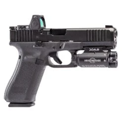 SureFire XVL2 WeaponLight | Light And Laser Module System 15 SureFire XVL2 WeaponLight | Light And Laser Module System -Tactical Equipment surefire xvl2 weaponlight pistol carbine light laser module system black side view pistol mounted right