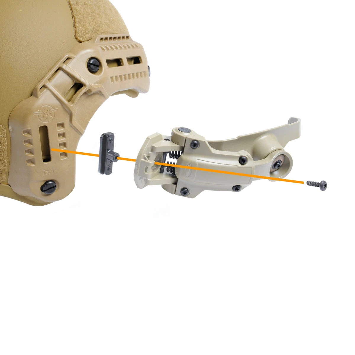 Unity Tactical Platform Adapter | Helmet Accessory | Made In USA 8 Unity Tactical Platform Adapter | Helmet Accessory | Made In USA - Image 6