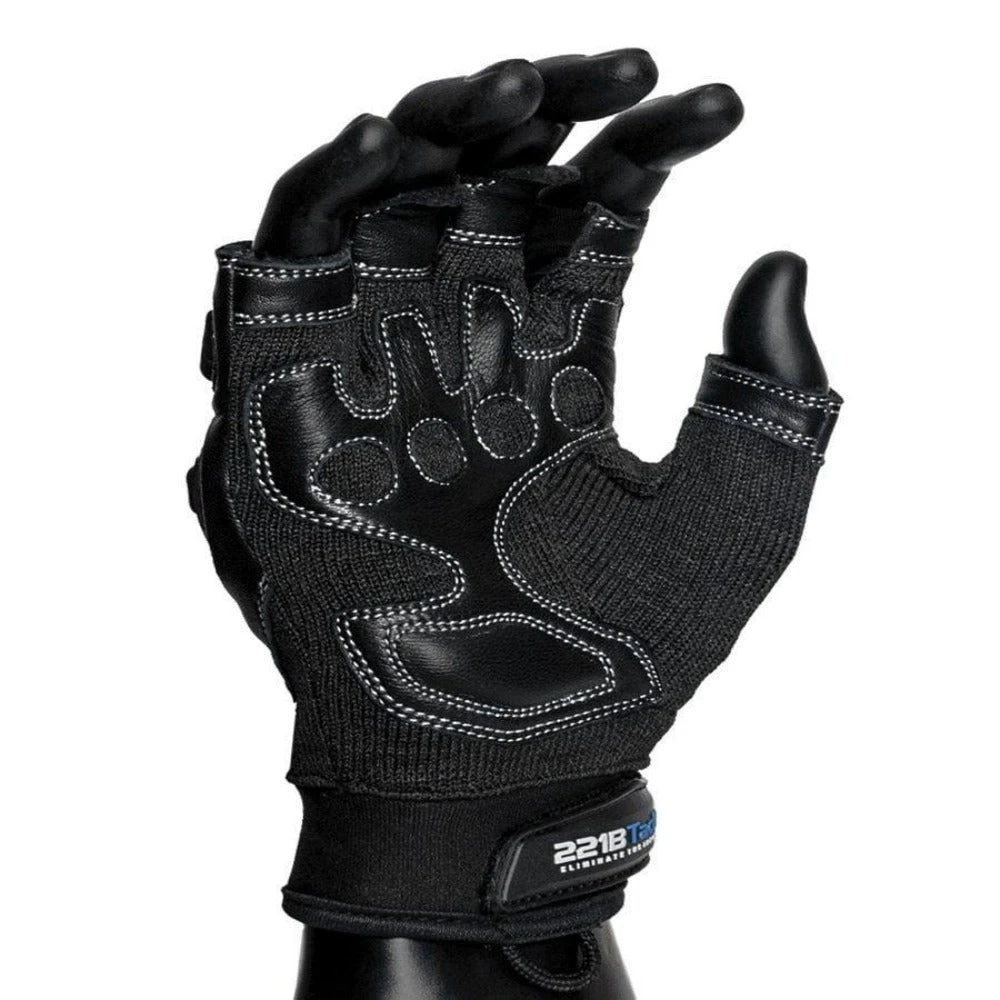 Warrior Gloves F-Type - Fingerless Cut Resistant Hard Knuckle Tactical Gloves 4 Warrior Gloves F-Type - Fingerless Cut Resistant Hard Knuckle Tactical Gloves - Image 2