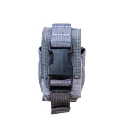 High Speed Gear Frag Grenade Pouch | Silent Operation | Made In USA -Tactical Equipment wolf gray high speed gear frag grenade pouch